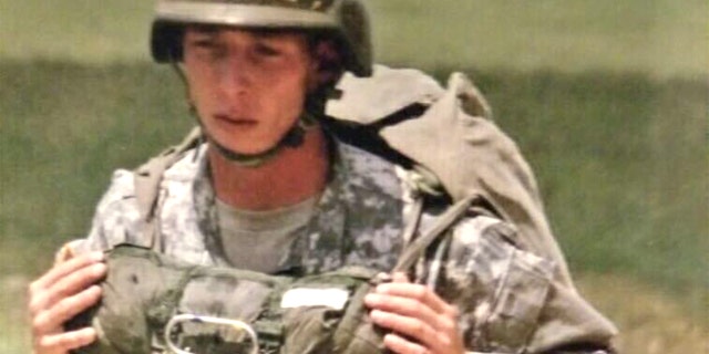 A young Davey Wright of Florida is shown during his days in the military.