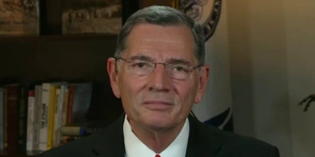 Sen. John Barrasso, R-Wyo., blasts Democrats for wanting to spend more money at a time when inflation sits at a 40-year high. 