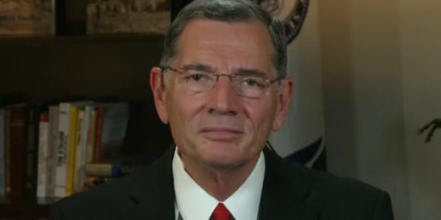Sen. John Barrasso, R-Wyo., blasts Democrats for wanting to spend more money at a time when inflation sits at a 40-year high.