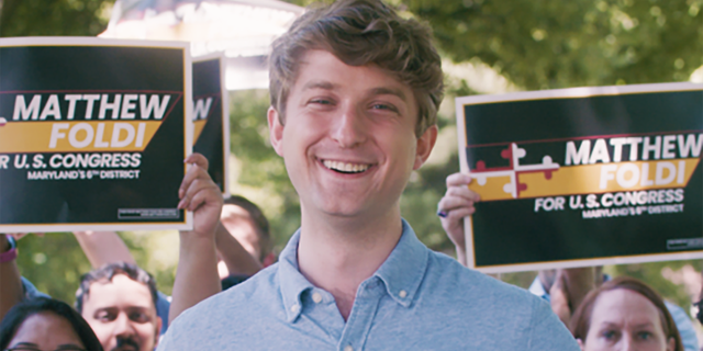 Matthew Foldi is a candidate in the July 19 Republican primary election to represent Maryland's 6th Congressional District in the House.