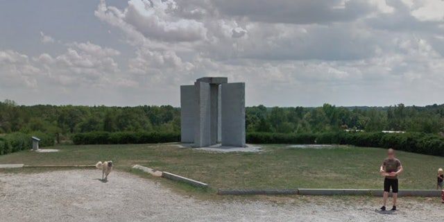 The George Guidestones, located in Elbert County, Georgia, is a granite monument inscribed with 12 languages.