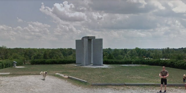 The George Guidestones, located in Elbert County, Georgia, is a granite monument inscribed with 12 languages.