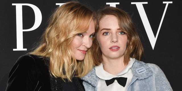 Uma Thurman's daughter Maya Hawke has risen to fame after her stand-out role in Netflix's "Stranger Things." 
