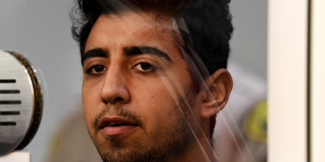 LONG BEACH, CA - NOVEMBER 13: LONG BEACH, CA - NOVEMBER 13: Carlo Navarro, the suspected DUI driver accused of fatally hitting a family of three in Long Beach, appeared at the Long Beach Courthouse for arraignment in Long Beach on Wednesday, November 13, 2019. (Photo by Brittany Murray/MediaNews Group/Long Beach Press-Telegram via Getty Images)