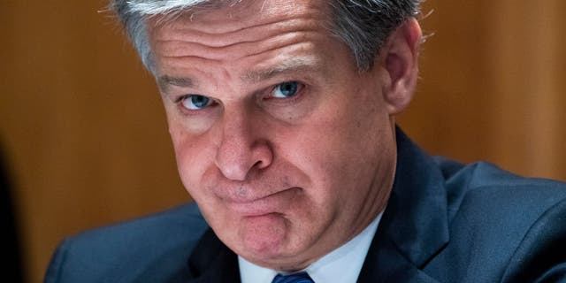 FBI Director Christopher Wray declined to say whether a Senate GOP report on Hunter Biden contained any traces of Russian disinformation.