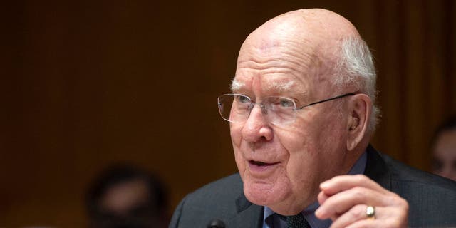 Sen. Patrick Leahy underwent his second hip surgery on Wednesday.