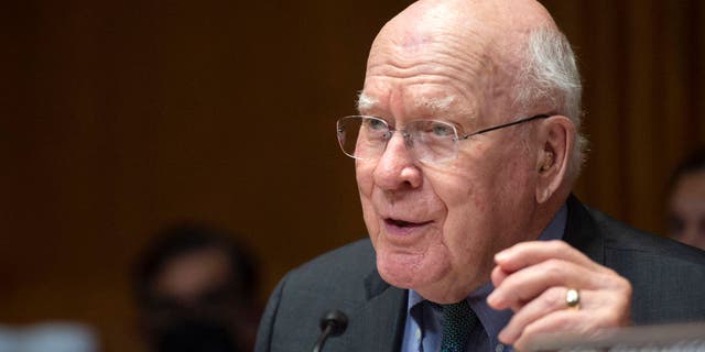 Sen. Patrick Leahy underwent his second hip surgery on Wednesday.
