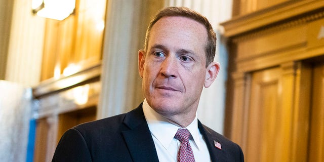 Rep. Ted Budd, R-N.C., is seen in the U.S. Capitol on Tuesday, June 14, 2022.