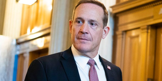 Rep. Ted Budd, R-N.C., is seen in the U.S. Capitol on Tuesday, June 14, 2022.