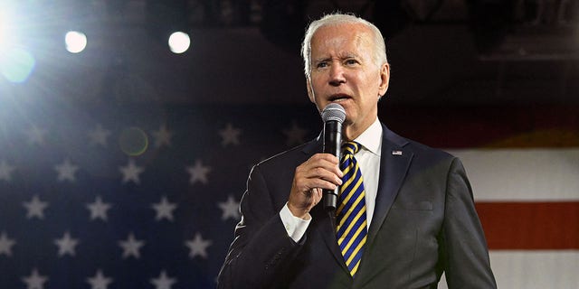 President Biden speaks about the economy and the final rule implementing the American Rescue Plans Special Financial Assistance program, protecting multiemployer pension plans, at Max S. Hayes High School in Cleveland, Ohio, July 6, 2022.
