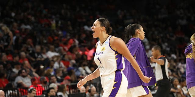 Liz Cambage, above, will now be a free agent after parting ways with the Sparks.