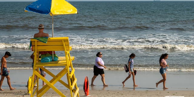 Shark attack in summer: Here's what to do and how to stabilize a victim in real time 2 Lido Beach, NY: Bathers were asked not to go in the water after lifeguards spotted sharks at Lido Beach West in Lido Beach, NY on July 28, 2021.
