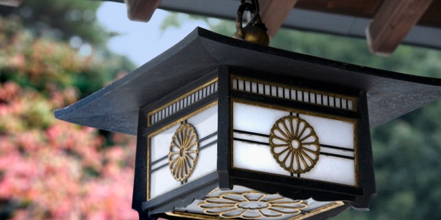 Chrysanthemum Lantern at the Meiji Shrine, Tokyo Japan. (Photo by: Planet One Images/Universal Images Group via Getty Images)