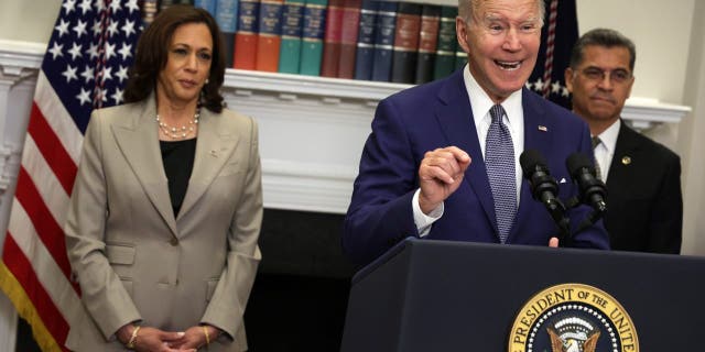 President Joe Biden delivers remarks on reproductive rights during an event at the White House on July 8, 2022.