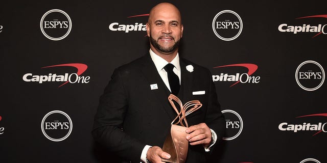 Albert Pujols attends the 2022 ESPYS at Dolby Theatre July 20, 2022, in Hollywood. 