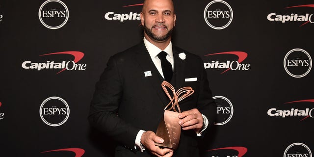 Albert Pujols attends the 2022 ESPYS at Dolby Theatre July 20, 2022, in Hollywood. 