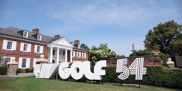 General views during a preview day for the LIV Golf Invitational - Bedminster at Trump National Golf Club Bedminster on July 27, 2022 in Bedminster, New Jersey.