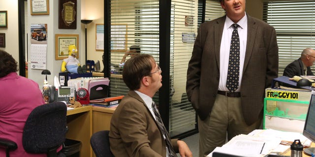 Baumgartner played Kevin Malone for nine seasons on "The Office."