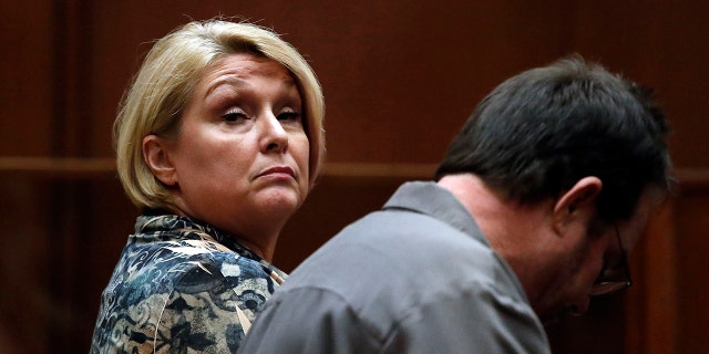 Samantha Geimer appears in court at the Clara Shortridge Foltz Criminal Justice Center on June 9, 2017 in Los Angeles, California.