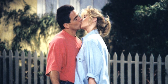 Tony and Angela finally became a couple in the eighth and final season of the show.