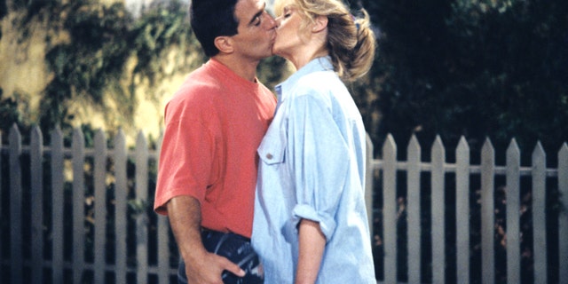 Tony and Angela finally became a couple in the eighth and final season of the show.