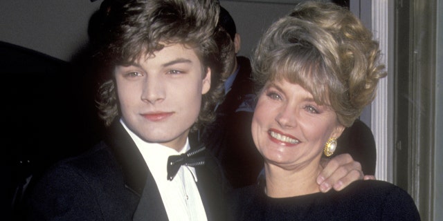 A spokesperson for actor Jay R. Ferguson (left) confirmed his mother Bobbie Faye Ferguson's passing to Fox News Digital on Tuesday.