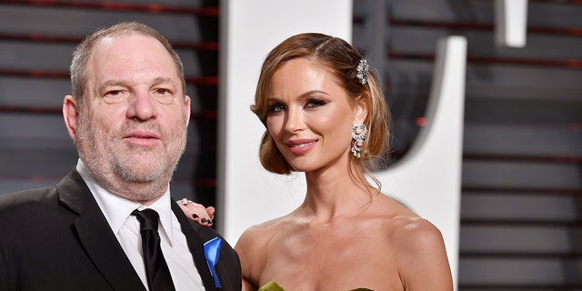 Harvey Weinstein and his then-wife, fashion designer Georgina Chapman in 2017. Chapman, 46, finalized her divorce in 2021.