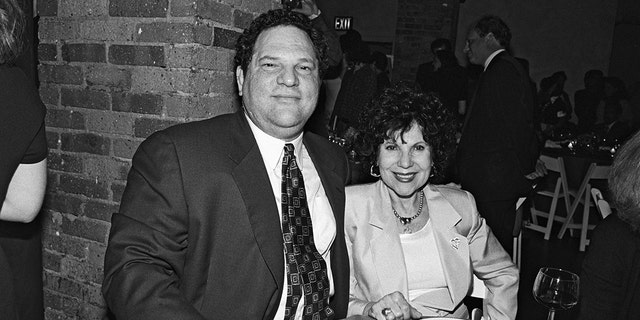 Harvey Weinstein and his mother Miriam Weinstein at the 41st Annual Obie Awards on May 20, 1996, in New York City. The matriarch passed away in 2016 at age 90.