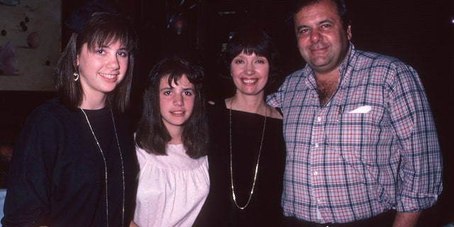 Paul Sorvino is survived his three adult children: son Michael, and daughters Mira and Amanda (from left, seen here with their mother, Lorraine Davis).