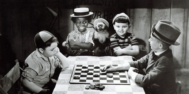 From left: George McFarland as Spanky, Billie Thomas as Buckwheat, Eugene Lee as Porky and Carl Switzer as Alfalfa, circa 1936. The "Our Gang" and "Little Rascals’" series is being featured in a new exhibition at The Hollywood Museum that opened Thursday.