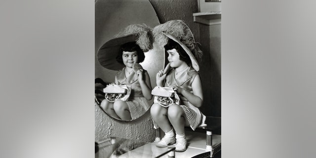 Darla Hood as Darla in "Our Gang." The former child star died in 1979 at age 47.