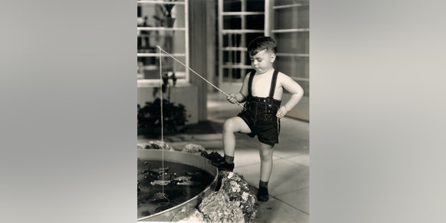 George McFarland as Spanky, circa 1933. McFarland died in 1993 at age 64 from a heart attack.