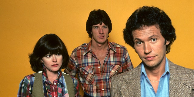 From left: Rebecca Balding, Bob Seagren and Billy Crystal of "Soap."