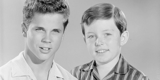 Jerry Mathers, right, told Fox News Digital he saw Tony Dow, left, as a big brother both on TV and in real life.