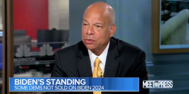 Former DHS Secretary Jeh Johnson said Sunday on "Meet the Press" that if Biden decides not to run in 2024, he should announce sooner rather than later. 