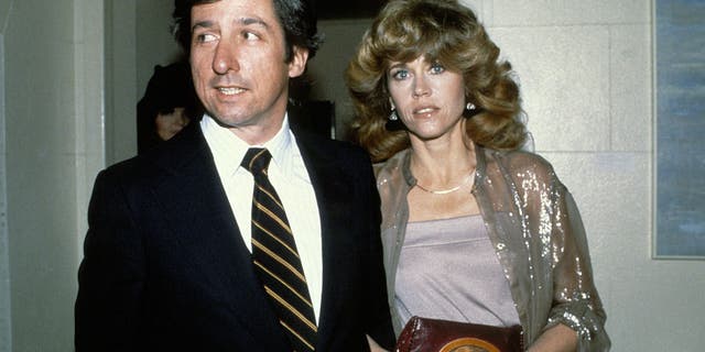 Jane Fonda was then married to politician Tom Hayden.