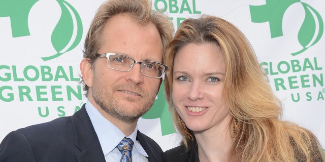 Justine Wilson, Elon Musk's ex-wife, pictured with Global Green CEO Matt Petersen in June 2012.