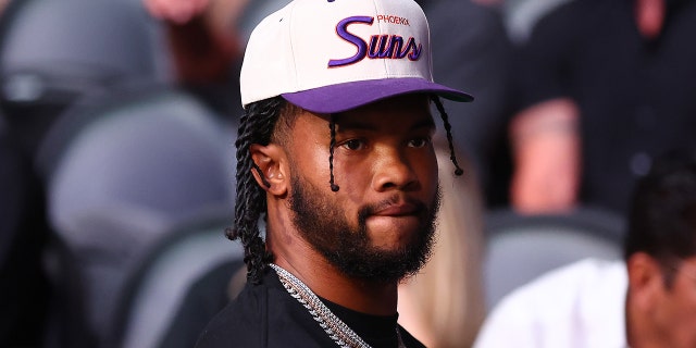 May 7, 2022; Phoenix, Arizona, USA; Arizona Cardinals quarterback Kyler Murray at UFC 274 at the Footprint Center.
