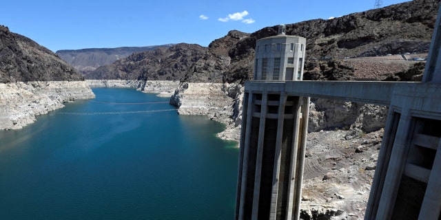 The Hoover Dam and Lake Mead