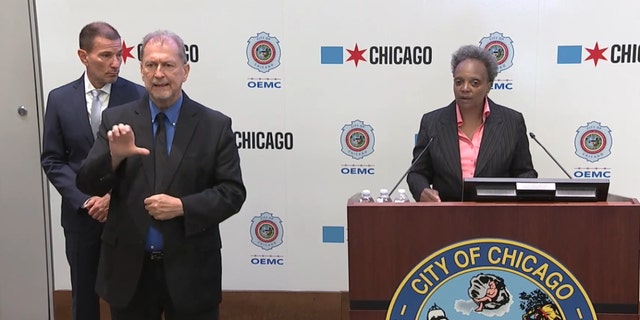 Chicago Mayor Lori Lightfoot reminded residents to "say thank you" to police officers ahead of July 4th weekend.