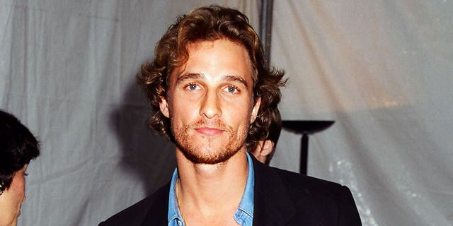 Matthew McConaughey was blackmailed into sex at 15 and molested at 18. He is pictured in this photograph in 1996.