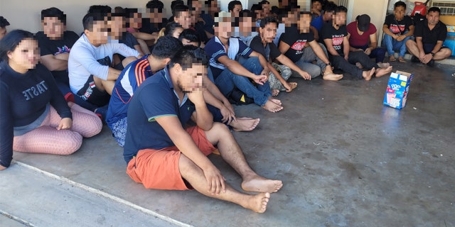 An alleged stash house discovered in Texas near the border.