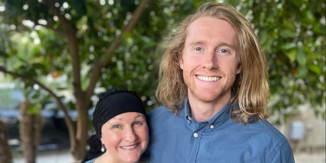 Melanie Shaha and her 27-year-old son Matt Shaha.