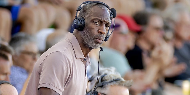 Michael Johnson adalah juara Olimpiade berkali-kali dan juara dunia dalam jarak sprint yang lebih jauh, hari ini berkomentar untuk BBC pada hari kelima Kejuaraan Atletik Dunia di stadion Hayward Field.