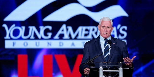 Former Vice President Mike Pence will speak at the Young America's Foundation National Conservative Student Conference on Tuesday, July 26, 2022 in Washington.