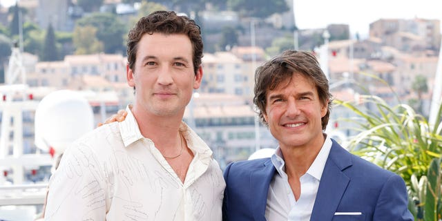 Miles Teller stars in "Top Gun: Maverick" alongside Tom Cruise.