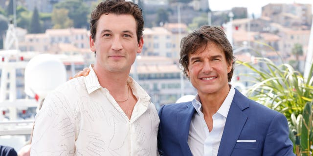 Miles Teller stars in "Top Gun: Maverick" alongside Tom Cruise.