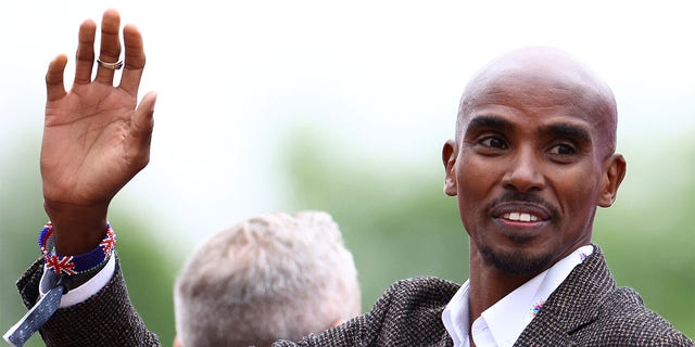 Mo Farah at the Platinum Anniversary Competition on June 5, 2022 in London, England.  The Platinum Jubilee of Elizabeth II is celebrated from 2 to 5 June 2022 in the UK and the Commonwealth to commemorate the 70th anniversary of Queen Elizabeth II's accession to the throne on 6 February 1952.  