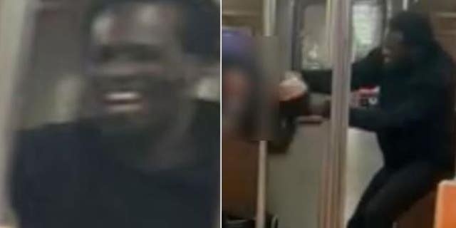 A photo of the suspect in the subway attack