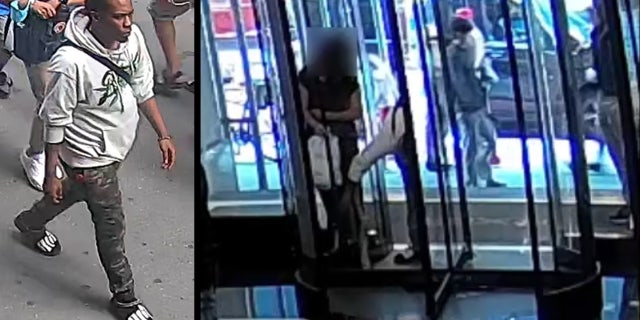 The NYPD has released a photograph of the man who was seen on police video trying to take a French bulldog from its owner in Manhattan